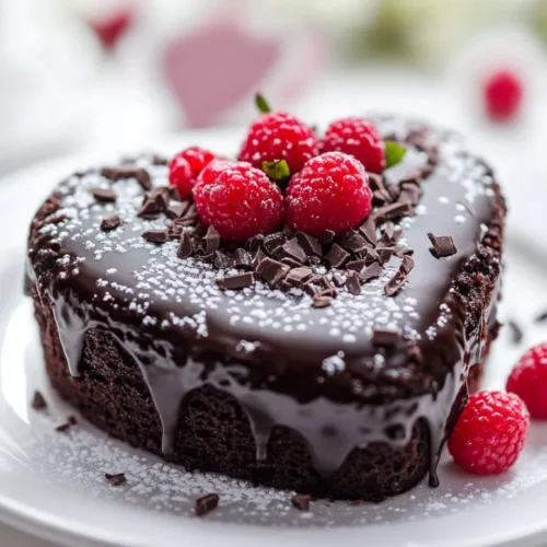 Gâteau Saint Valentin